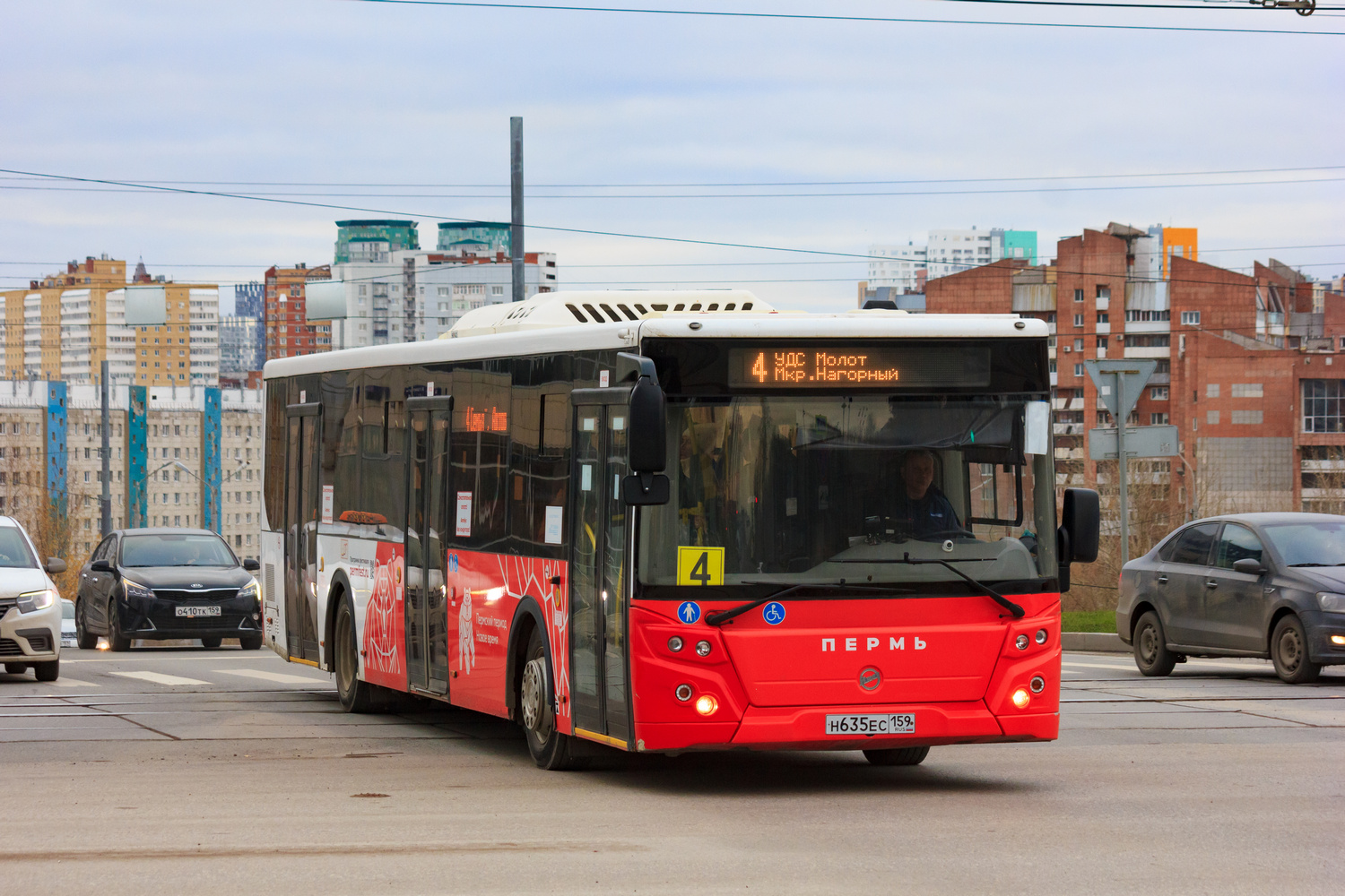 Пермский край, ЛиАЗ-5292.65 № Н 635 ЕС 159