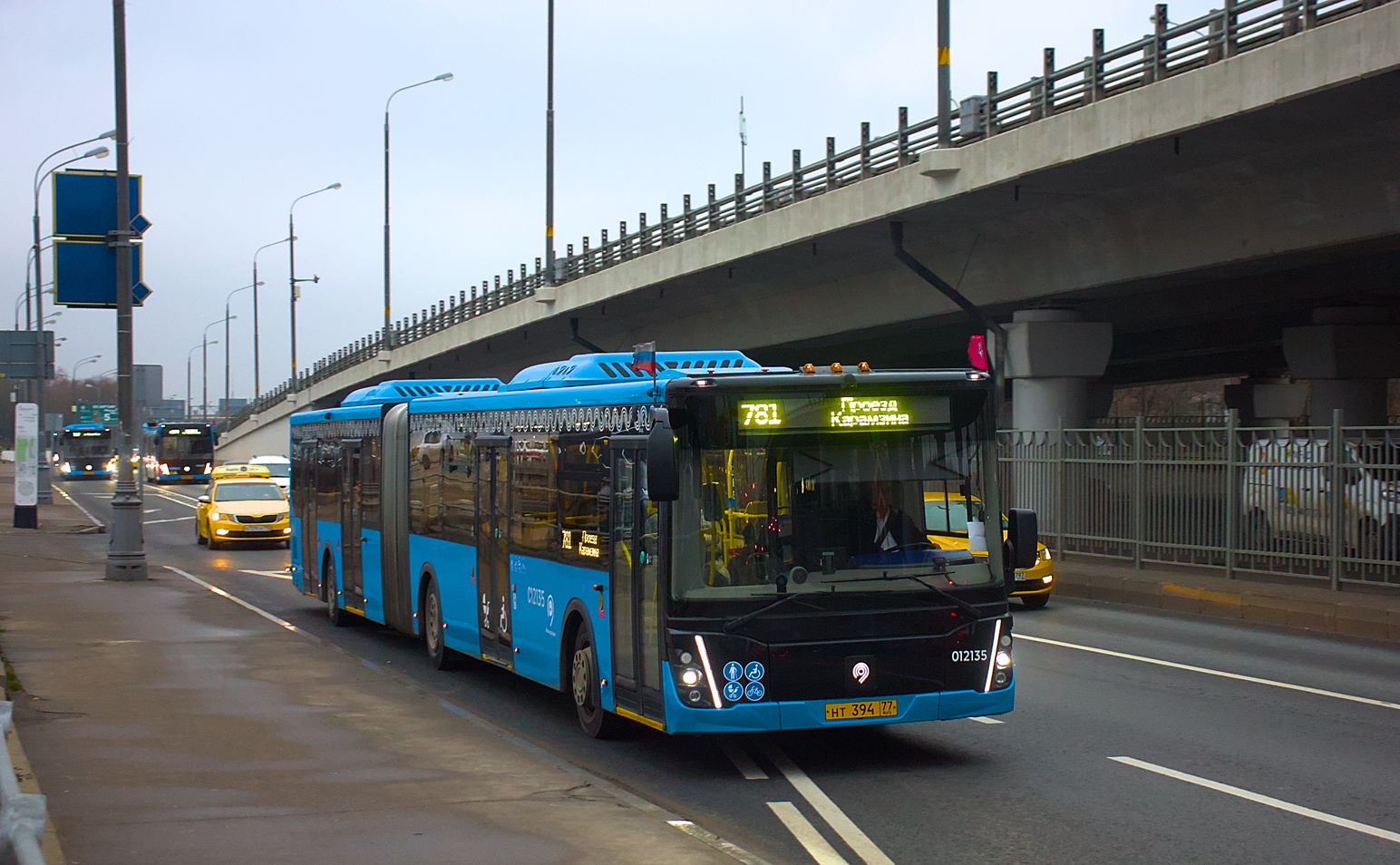 Москва, ЛиАЗ-6213.65 № 012135