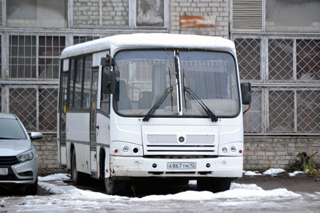 Марий Эл, ПАЗ-320402-05 № А 867 ТМ 12