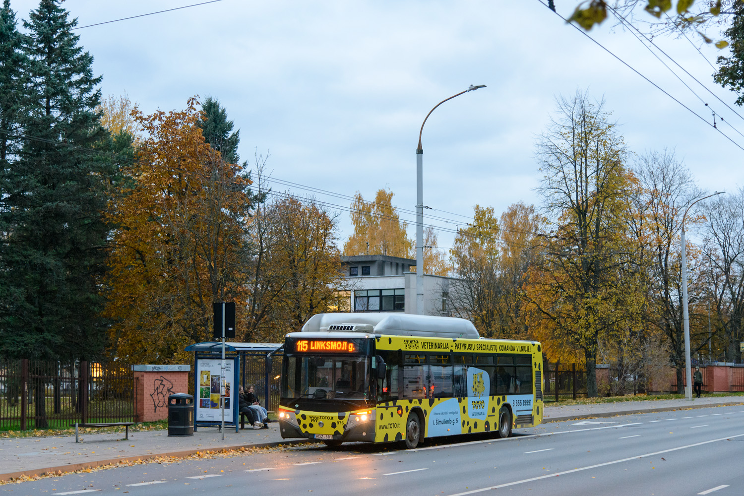 Litvánia, Castrosua CS.40 City Versus GNC 12 sz.: 976 Litvánia, Castrosua CS.40 City Versus GNC 12 sz.: 976