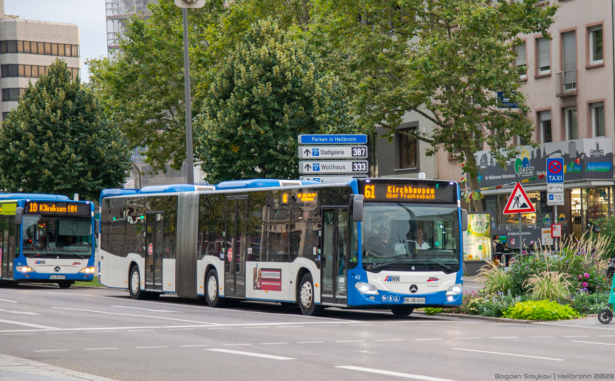 Баден-Вюртемберг, Mercedes-Benz Citaro C2 G № 40