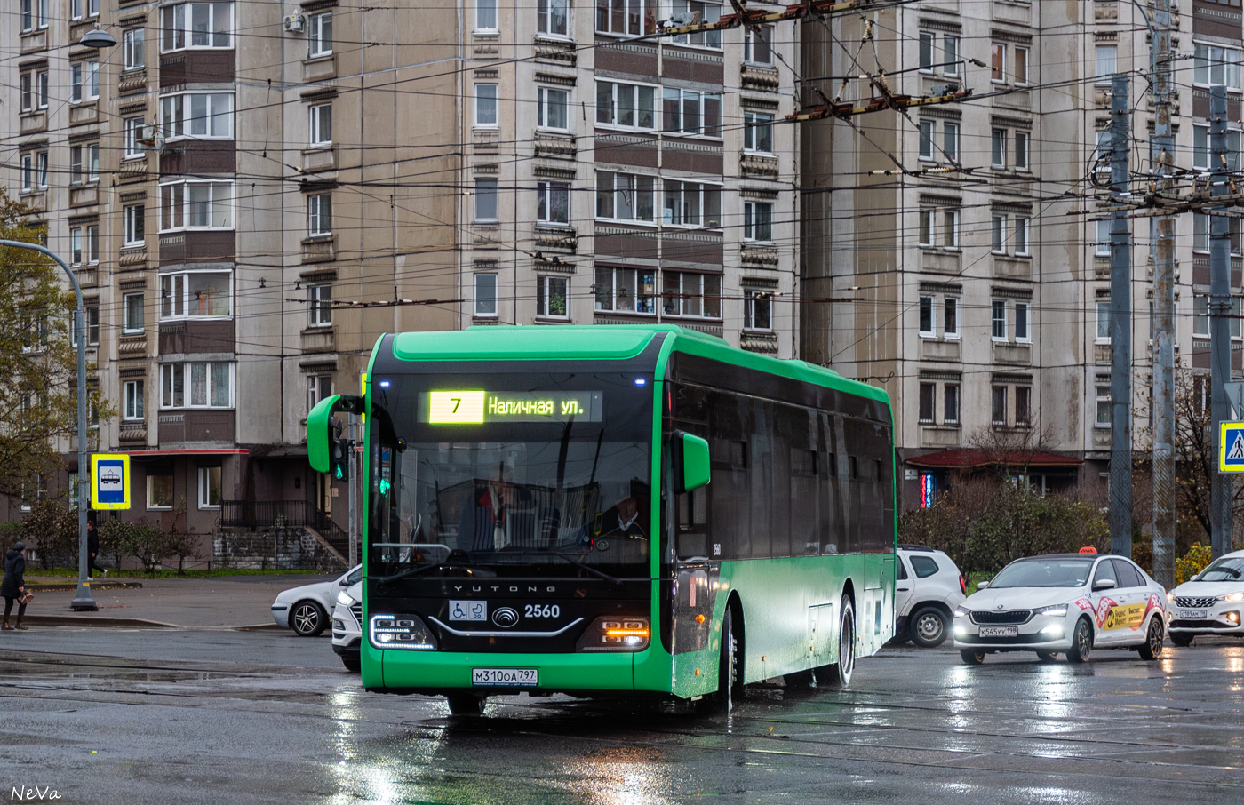 Санкт-Петербург, Yutong ZK6126BEVG № 2560