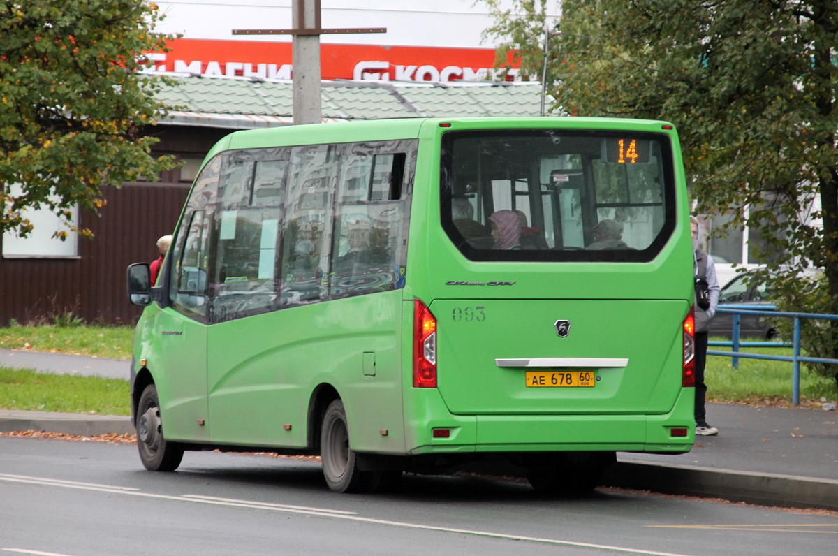 Псковская область, ГАЗ-A68R52 City № 093