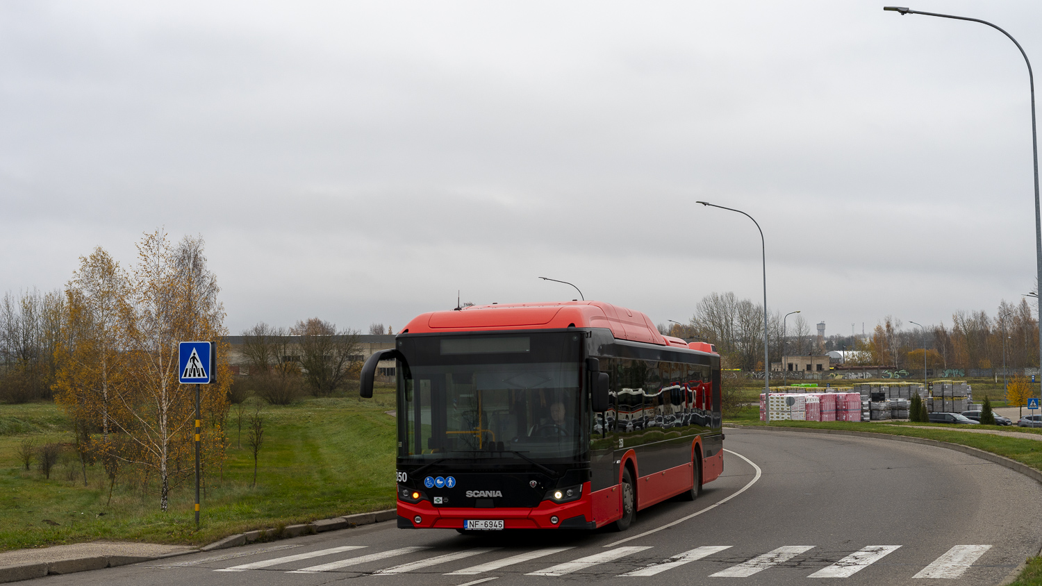 Латвия, Scania Citywide LF II 12.1 № 350