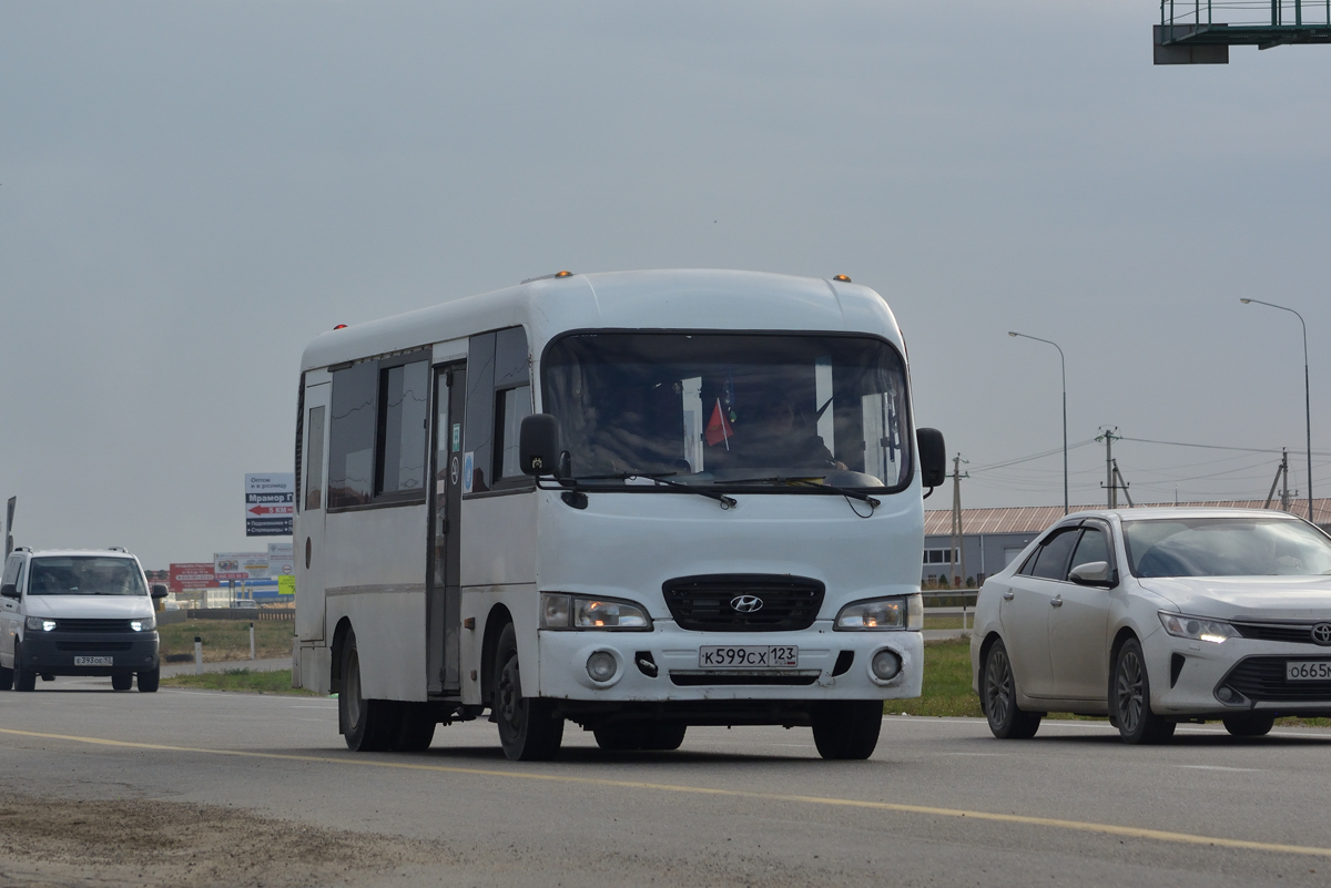 Краснодарский край, Hyundai County LWB C09 (ТагАЗ) № К 599 СХ 123