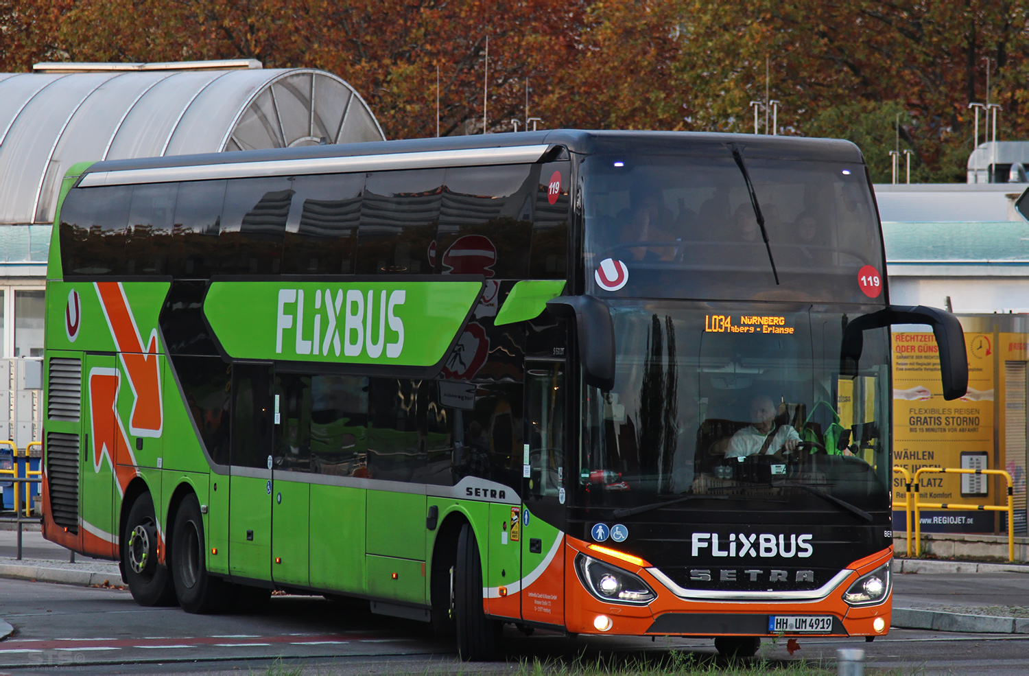 Гамбург, Setra S531DT № 119