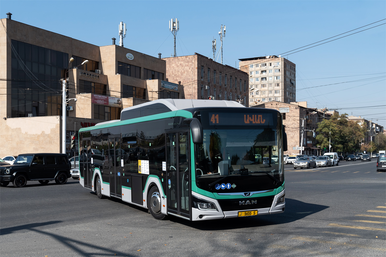 Армения, MAN 12C Lion's City 12 G NL320 № 5655 S