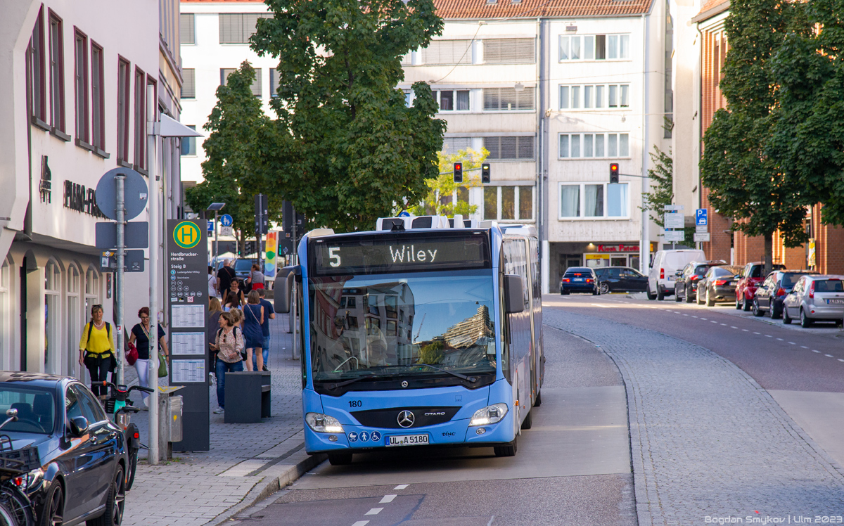 Баден-Вюртемберг, Mercedes-Benz Citaro C2 G hybrid № 180