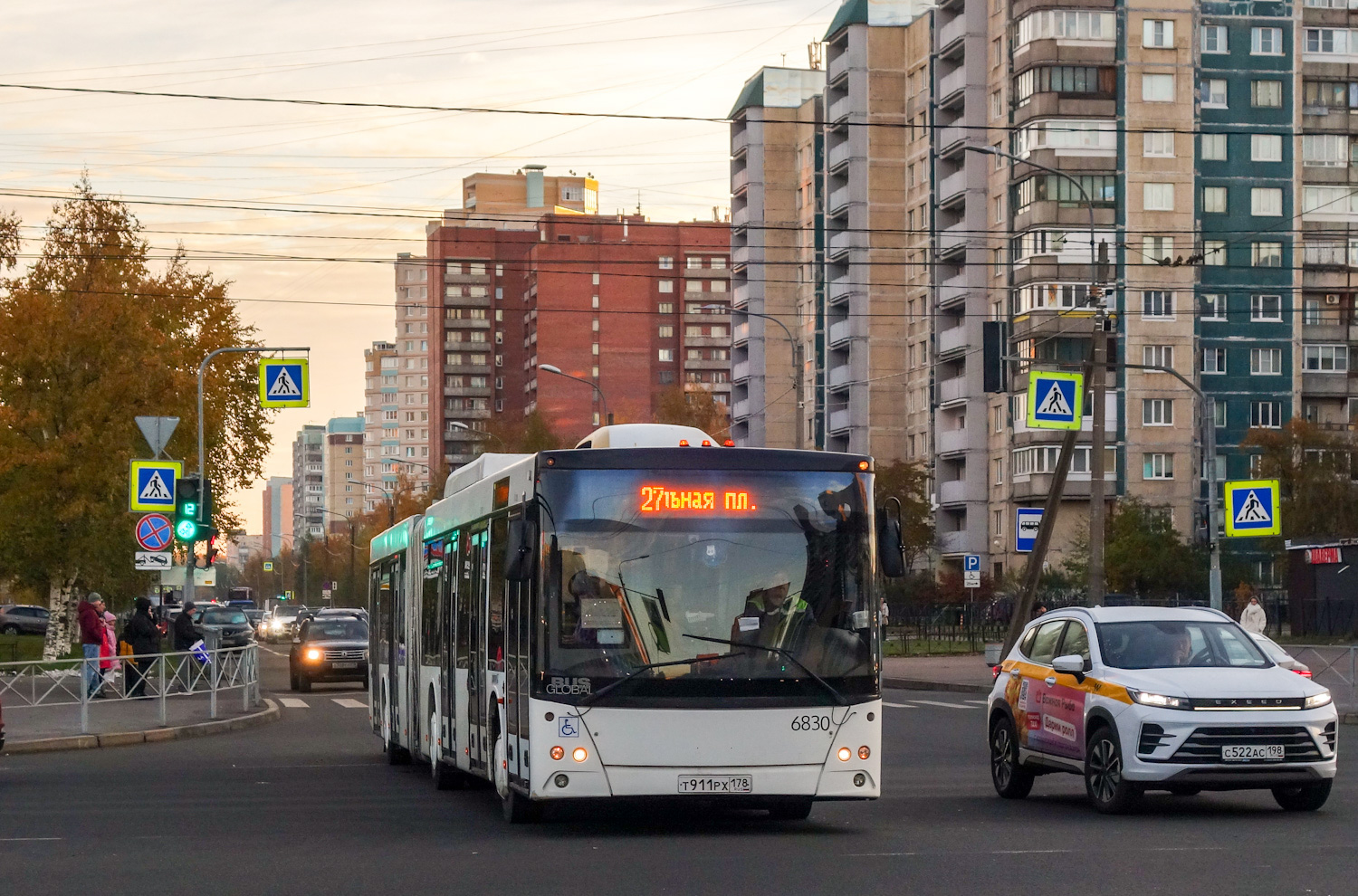 Санкт-Петербург, МАЗ-215.069 № 6830