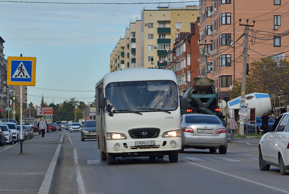 Адыгея, Hyundai County LWB C09 (ТагАЗ) № С 934 ТС 01