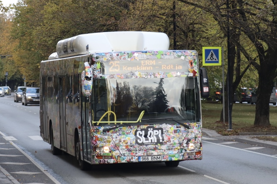 Эстония, MAN A21 Lion's City NL273 CNG № 966