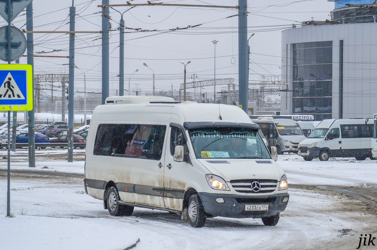 Челябинская область, Луидор-223602 (MB Sprinter) № А 233 СХ 174