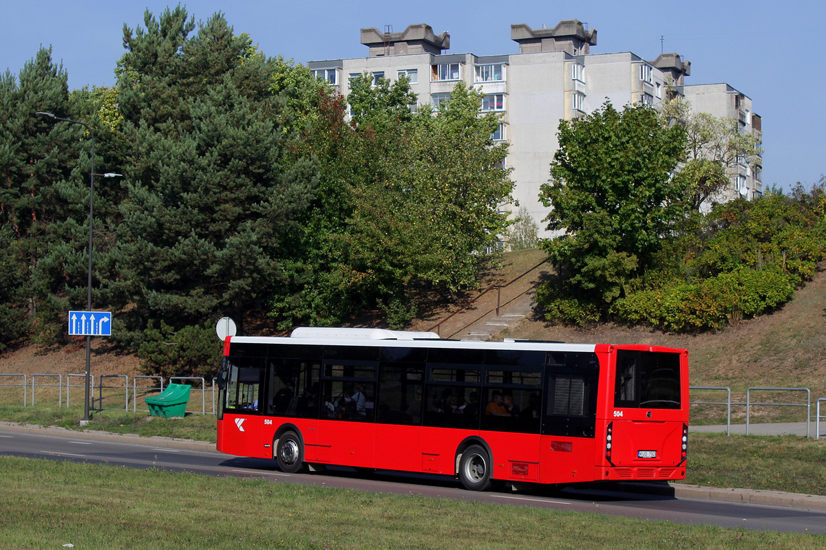 Литва, TEMSA Avenue LF12 № 504