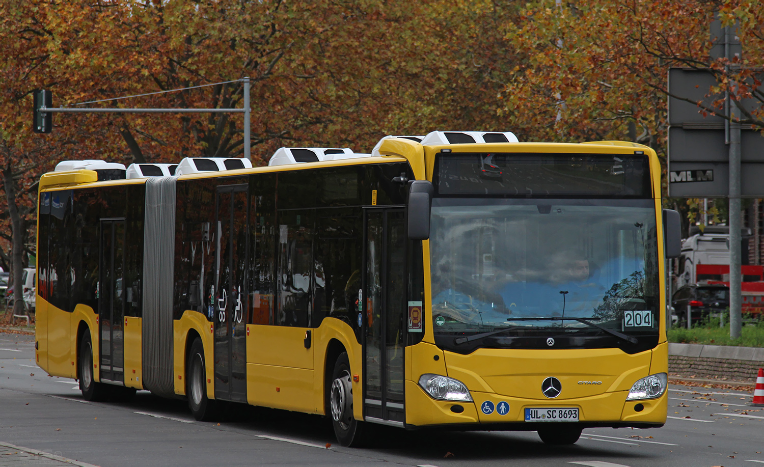 Баден-Вюртемберг, Mercedes-Benz Citaro C2 G hybrid № 8693