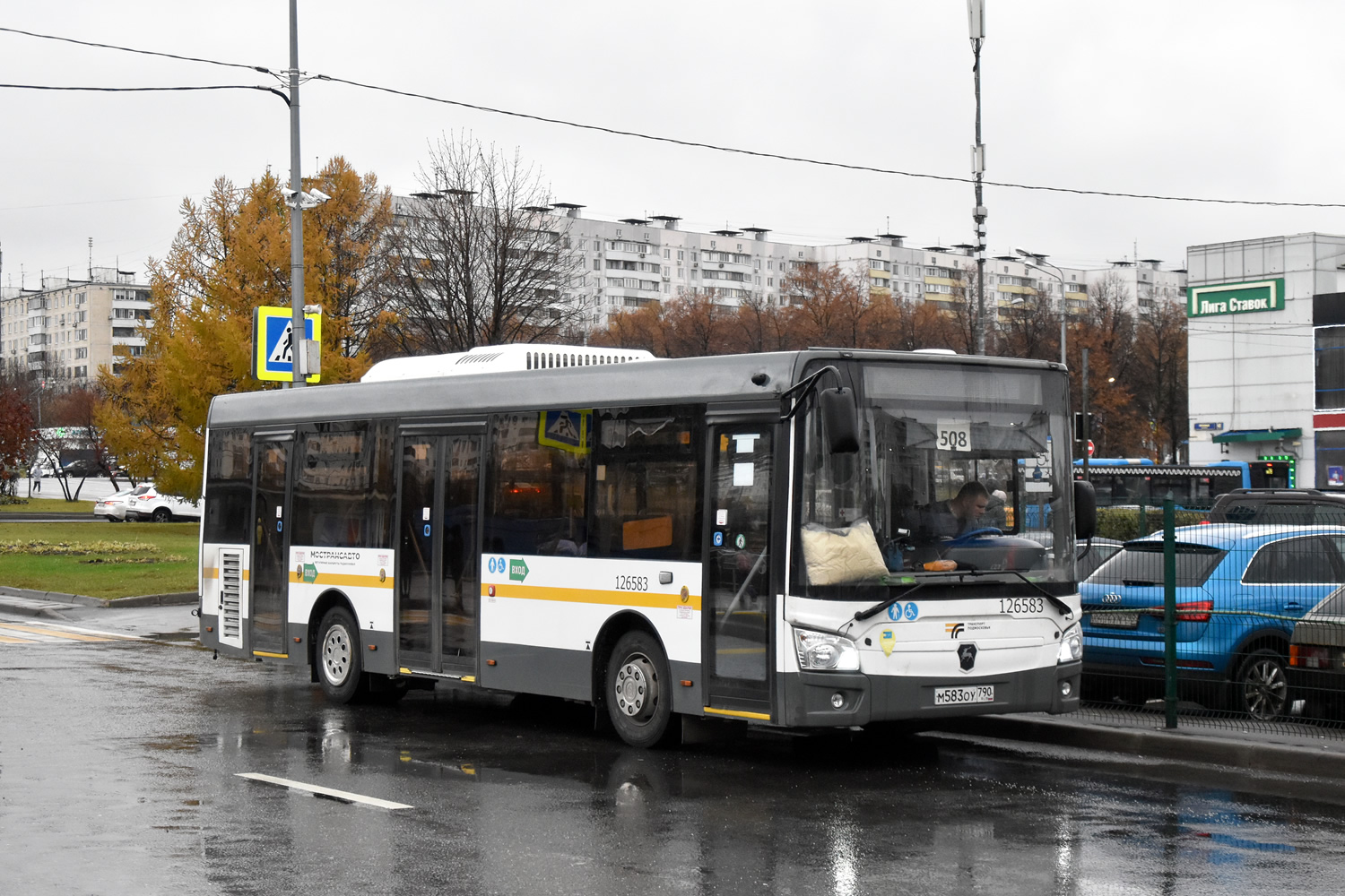 Maskavas reģionā, LiAZ-4292.60 (1-2-1) № 126583