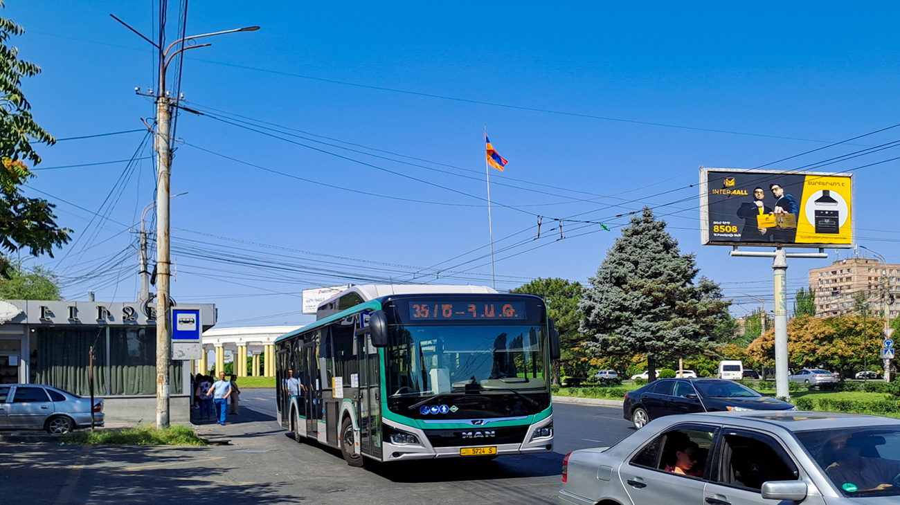Армения, MAN 12C Lion's City 12 G NL320 № 5724 S