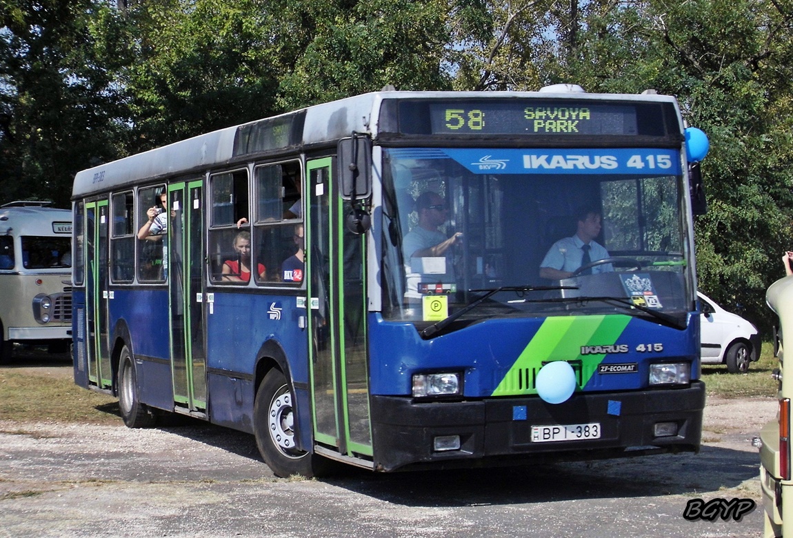 Венгрия, Ikarus 415.04 № 13-83; Венгрия — 10. Ikarus Nap, Budapest Mátyásföld (2016)