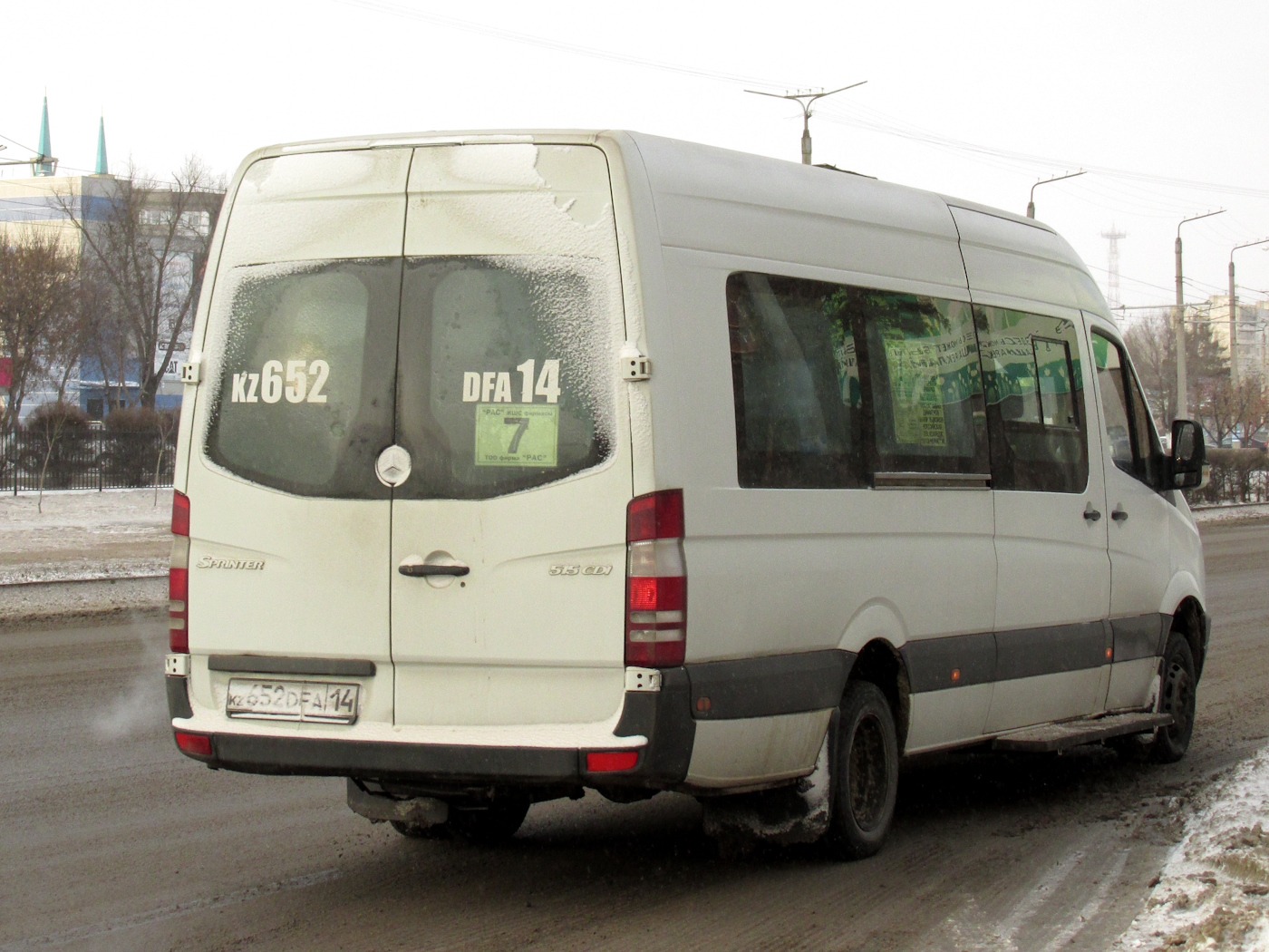 Павлодарская область, Mercedes-Benz Sprinter W906 515CDI № 652 DFA 14