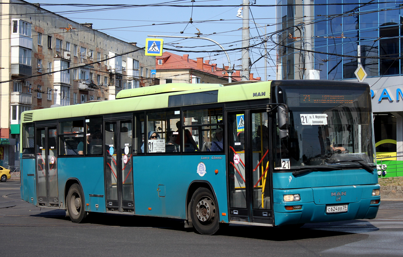 Калининградская область, MAN A74 Lion's Classic SL283 № С 624 ВВ 39