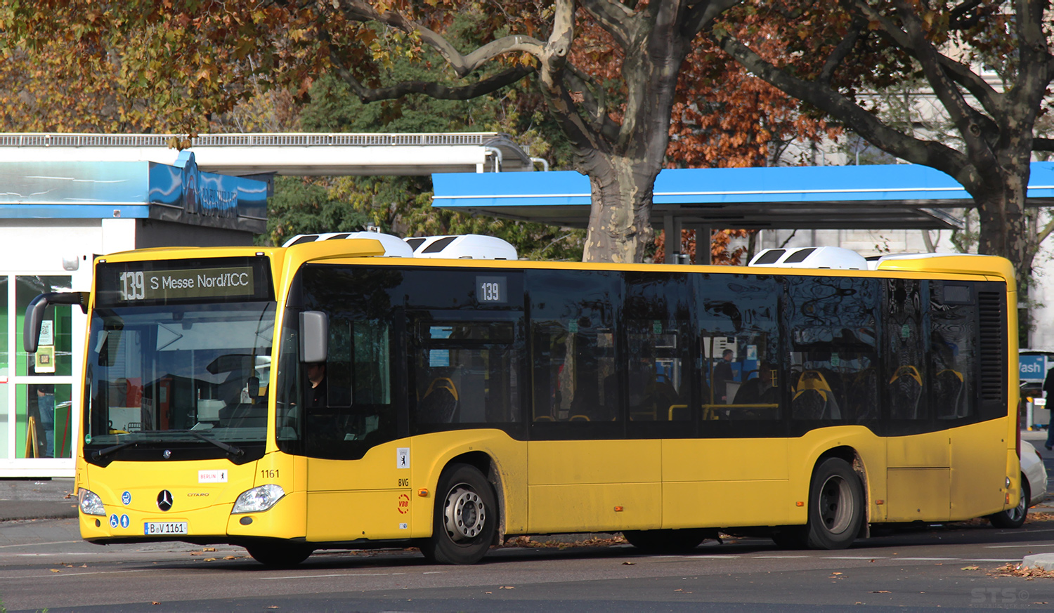 Берлин, Mercedes-Benz Citaro C2 № 1161