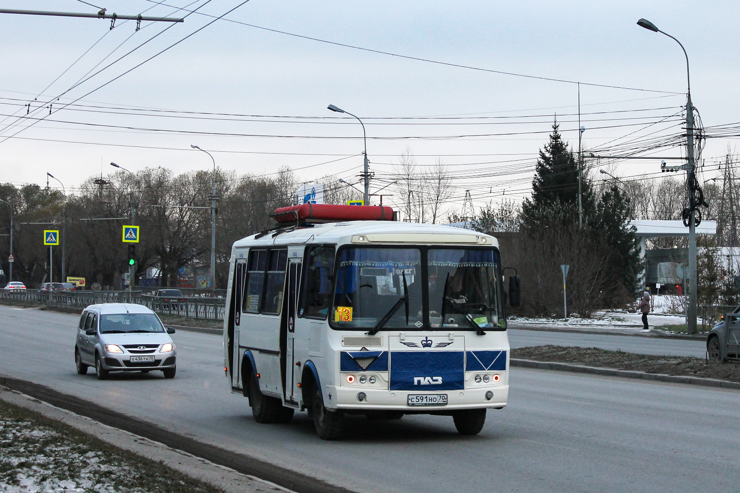 Томская область, ПАЗ-32054 № С 591 НО 70