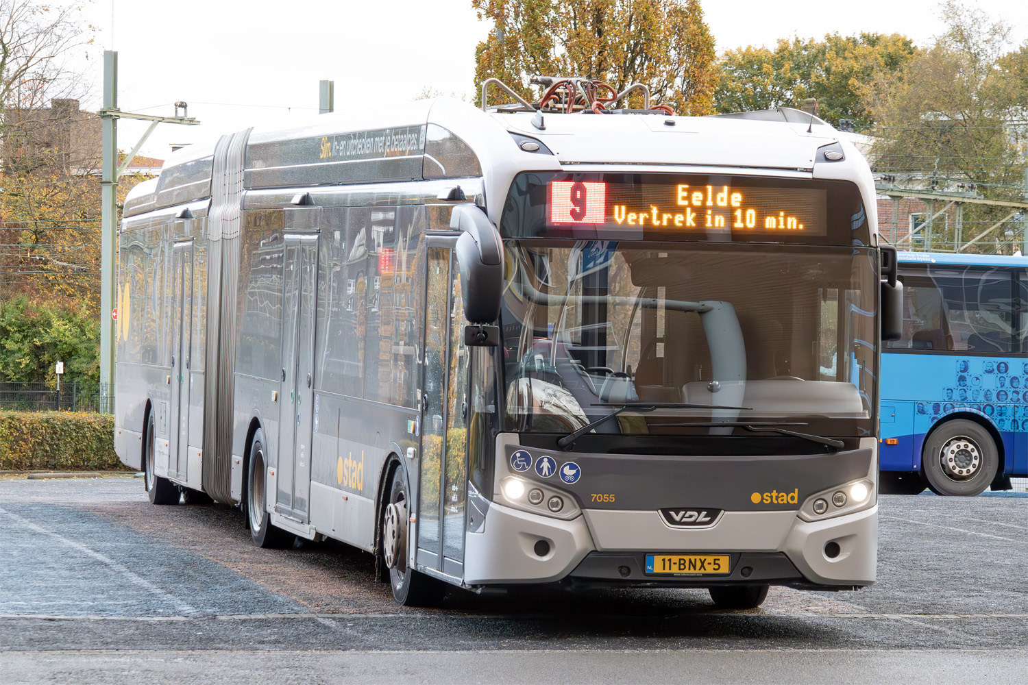 Нидерланды, VDL Citea SLFA-180 Electric № 7055