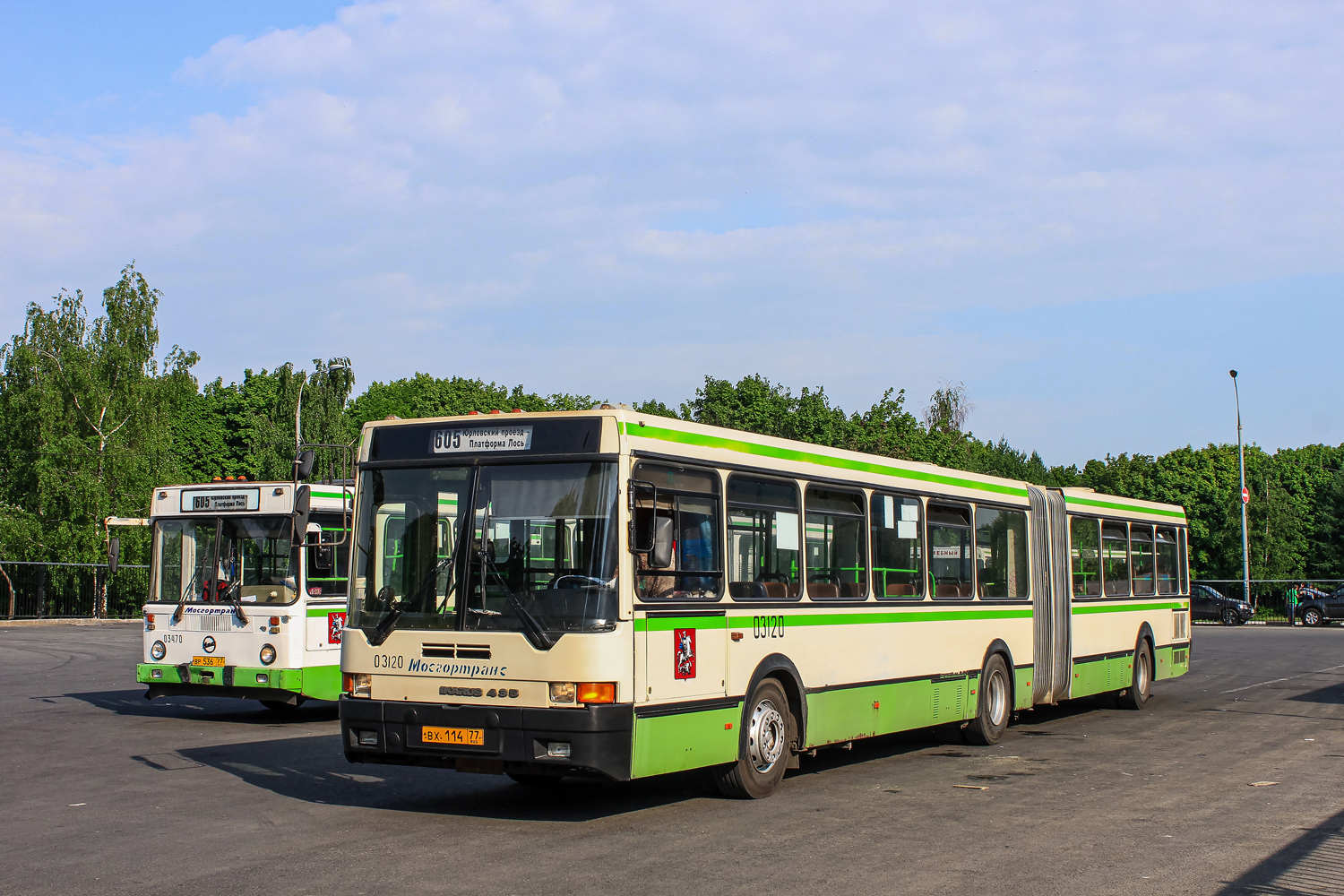 Москва, Ikarus 435.17 № 03120