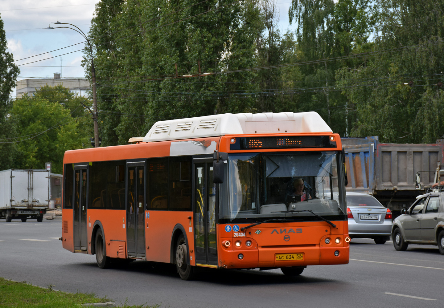 Нижегородская область, ЛиАЗ-5292.67 (CNG) № 20434