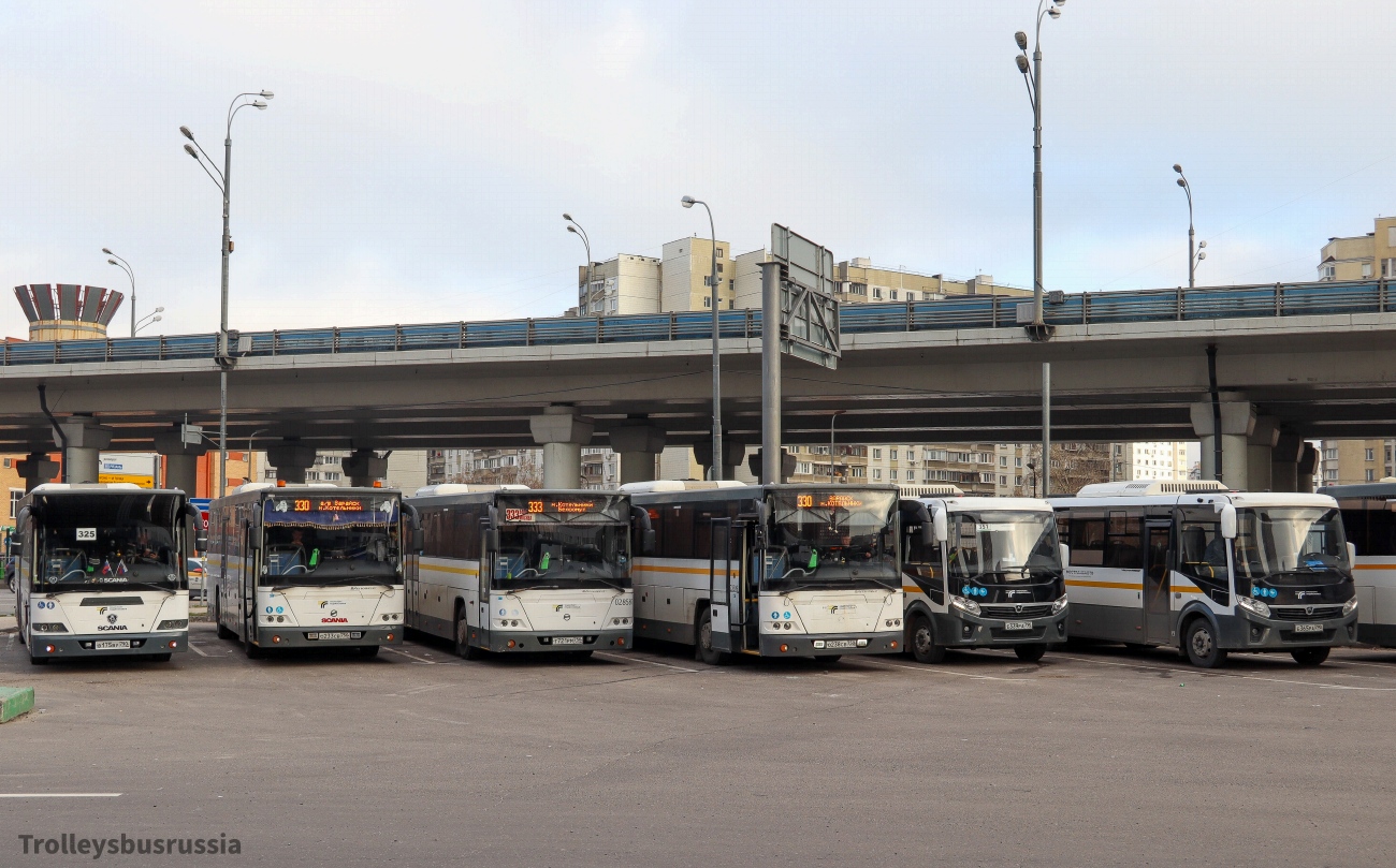 Московская область — Автовокзалы, автостанции, конечные станции и остановки