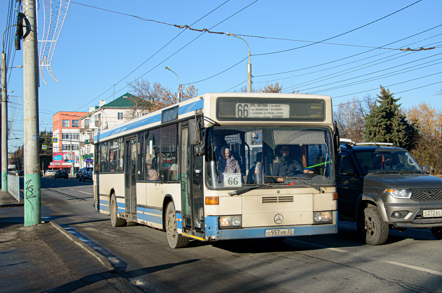 Пензенская область, Mercedes-Benz O405N2 № О 957 НВ 33