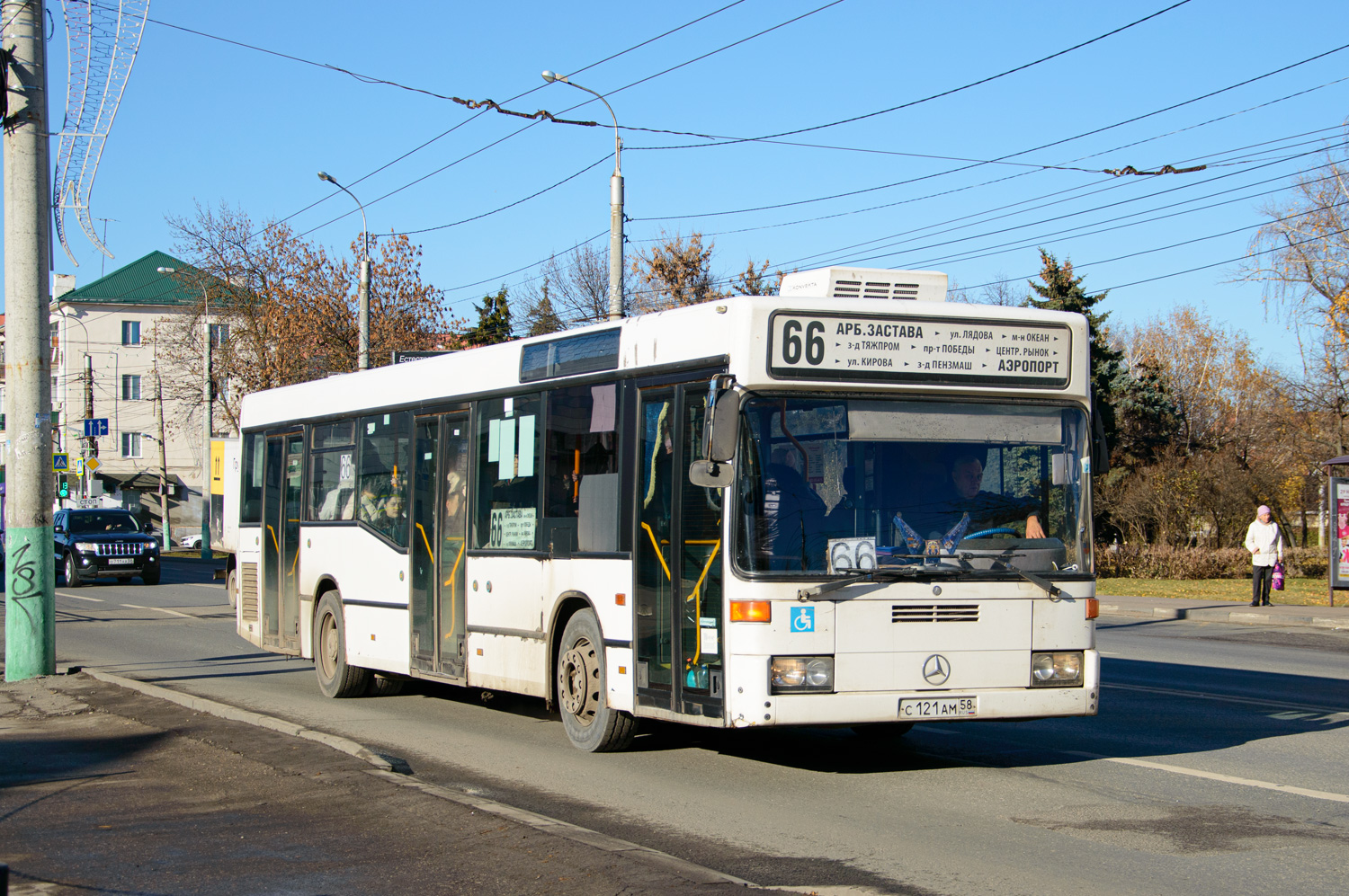 Пензенская область, Mercedes-Benz O405N2 (SAM) № С 121 АМ 58