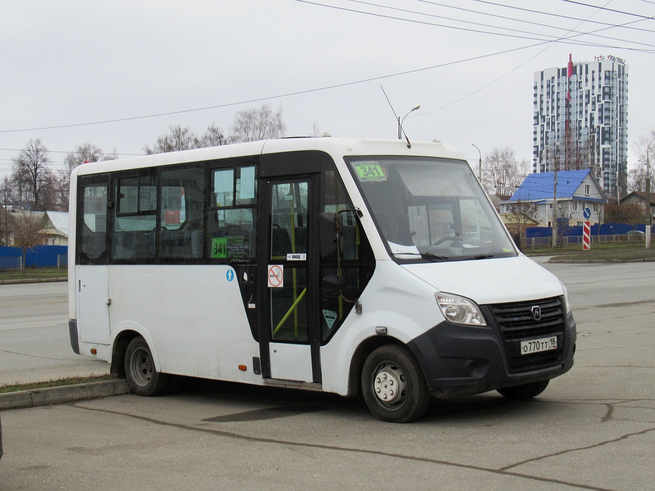 Удмуртия, ГАЗ-A64R42 Next № О 770 ТТ 18