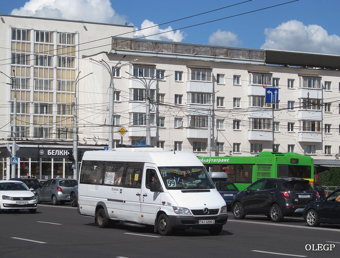 Vitebsk region, Luidor-223237 (MB Sprinter Classic) Nr. АІ 4398-2