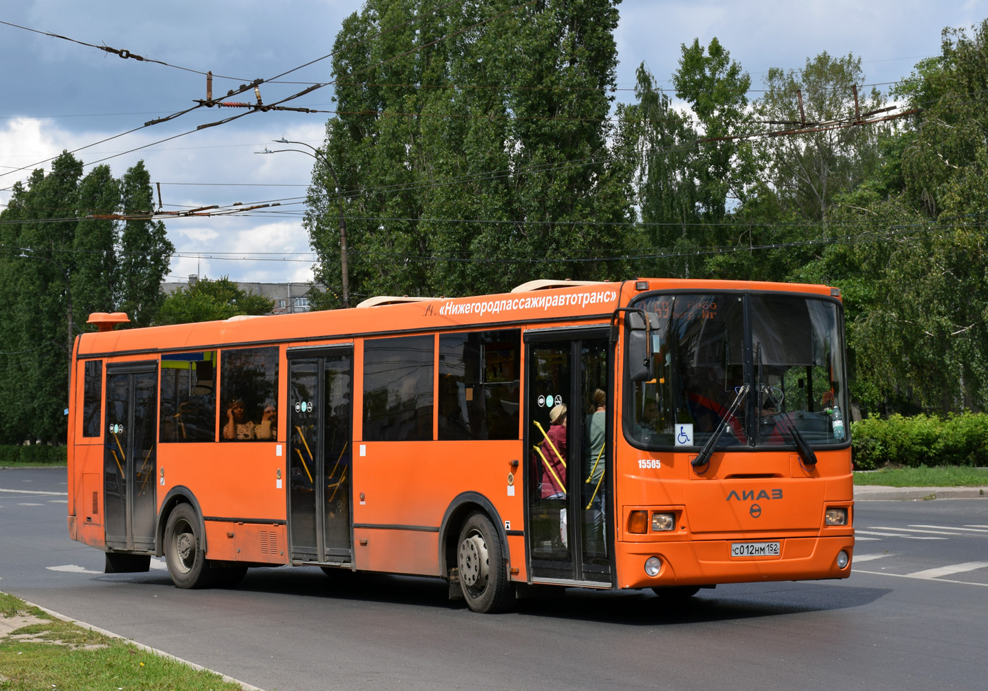 Нижегородская область, ЛиАЗ-5293.60 № 15505