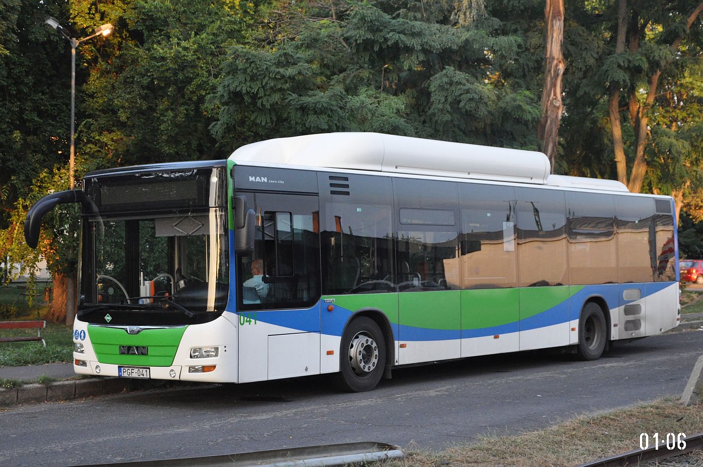 Венгрия, MAN A21 Lion's City NL273 CNG № PGF-041