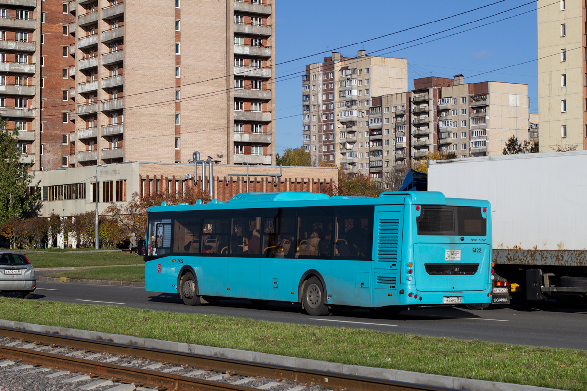 Санкт-Петербург, ЛиАЗ-5292.65 № 7422