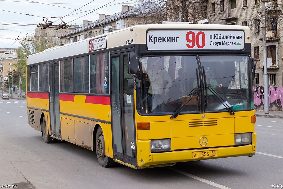 Саратовская область, Mercedes-Benz O405 № АТ 555 64