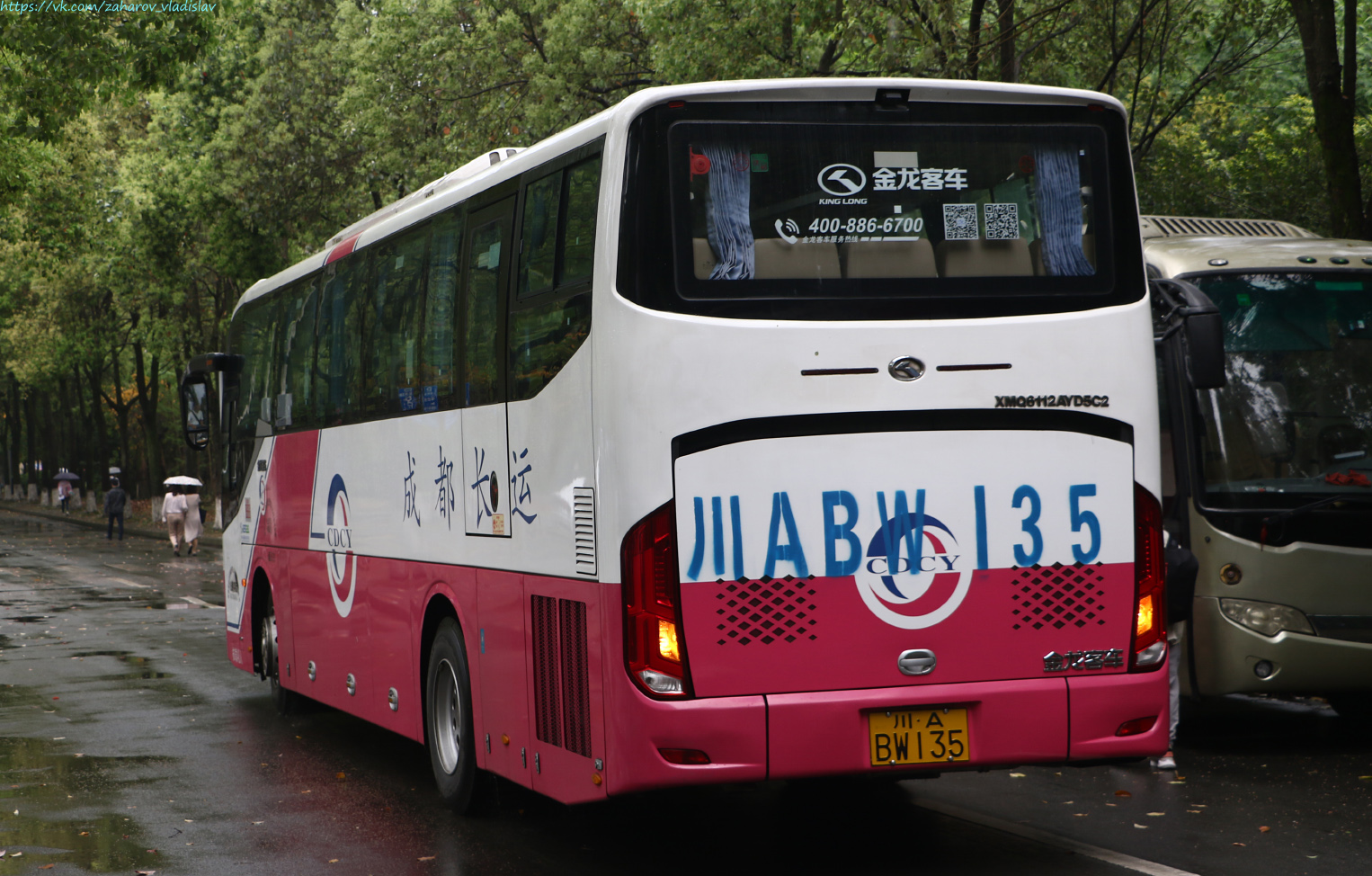 Китай, King Long XMQ6112AYD5C2 № 川A BW135
