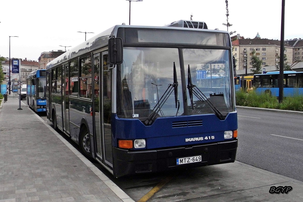 Венгрия, Ikarus 415.14 № MTZ-649