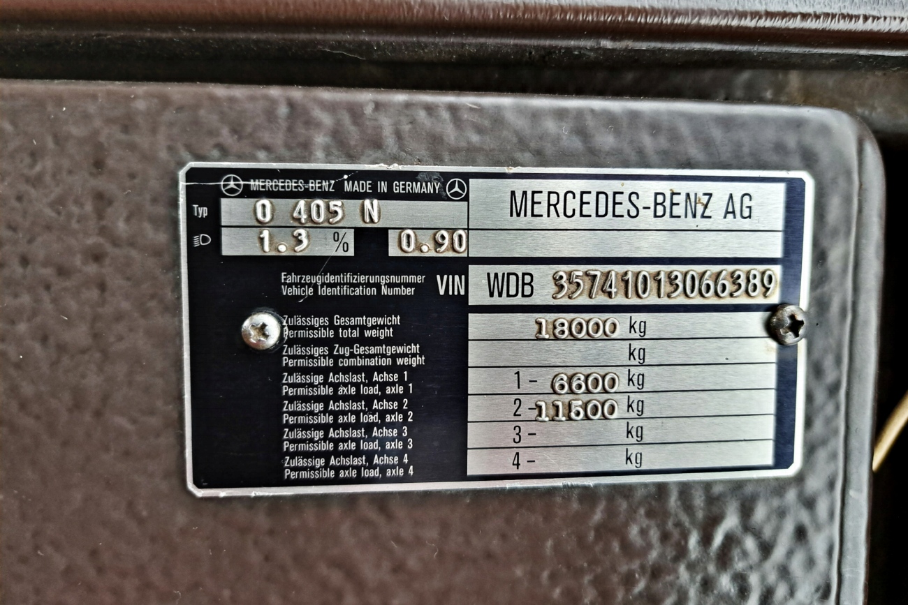 Αστάνα, Mercedes-Benz O405N # 684 CL 01
