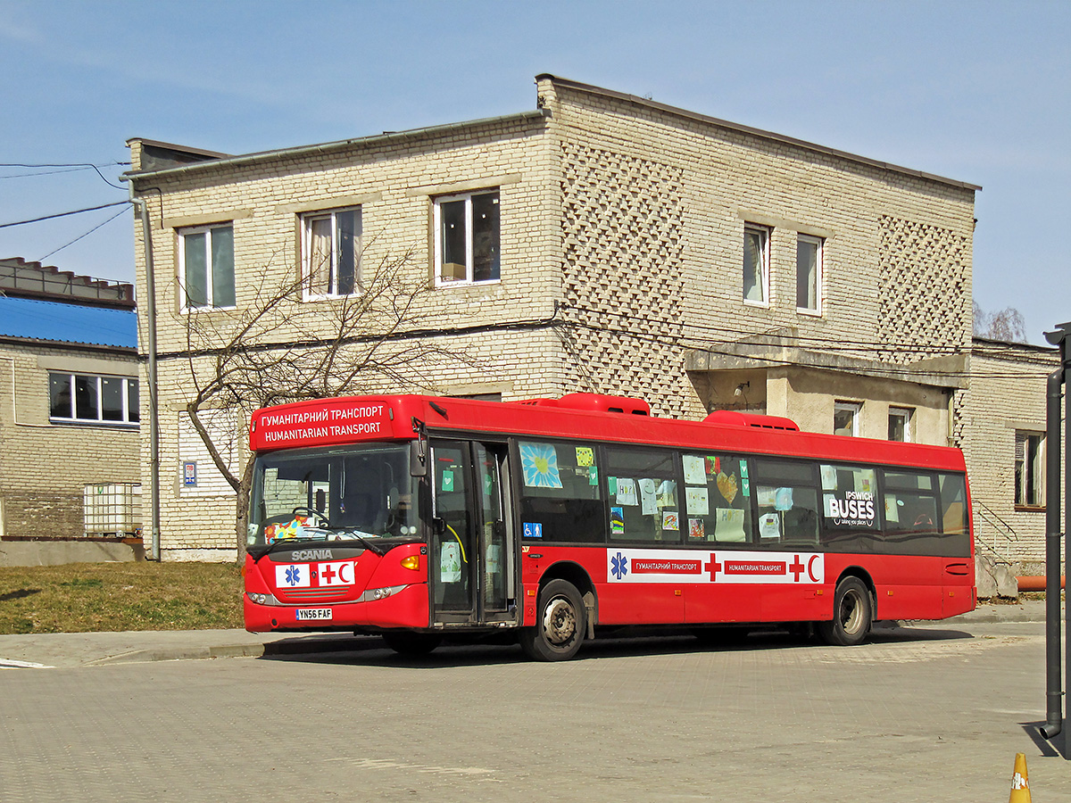 Львовская область, Scania OmniCity II № YN56 FAF