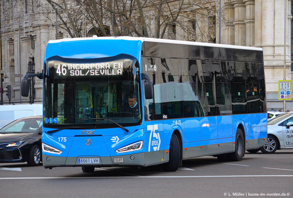 Španělsko, Irizar ie bus 12m č. 175