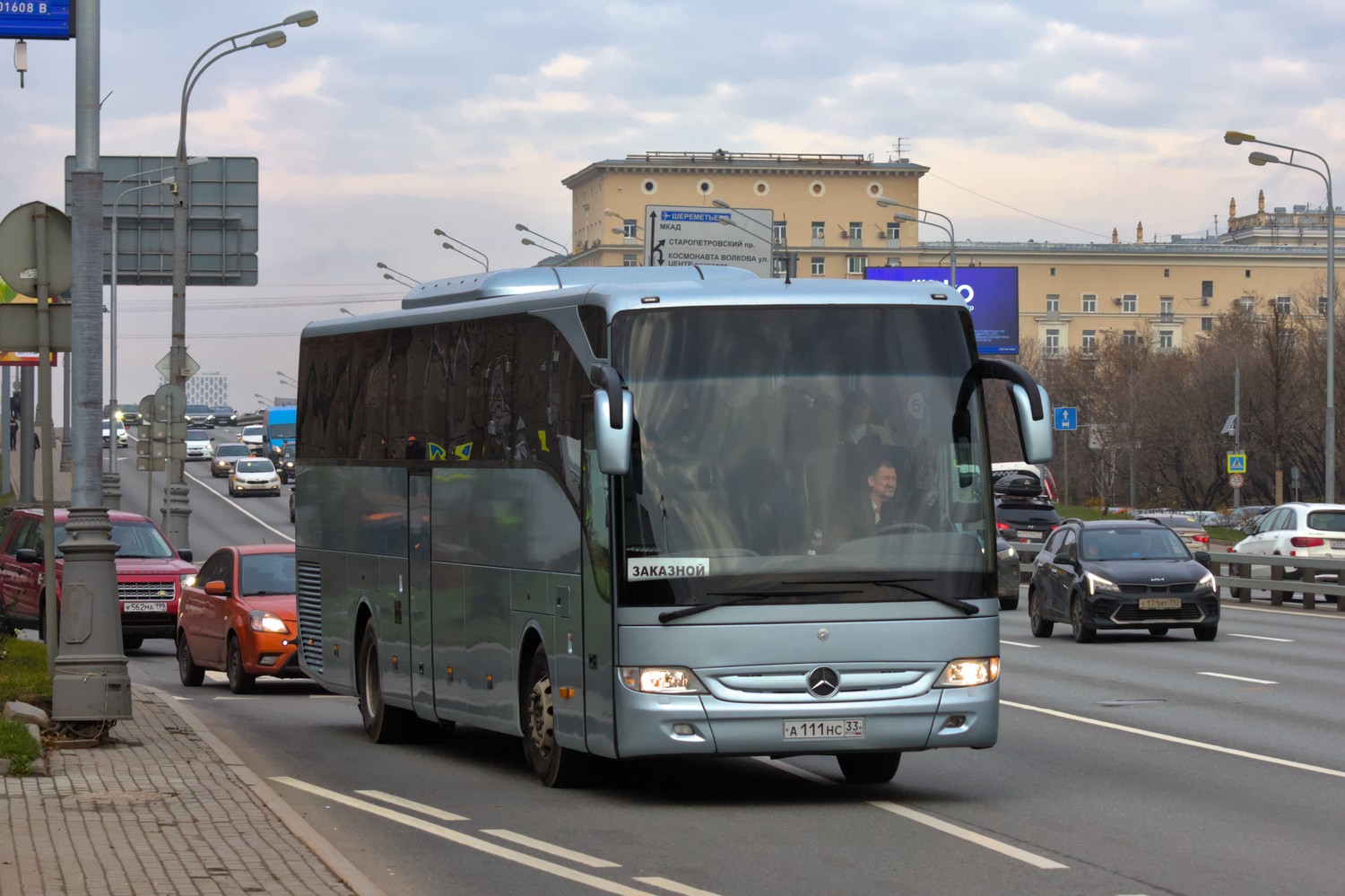 Владимирская область, Mercedes-Benz Tourismo II 15RHD № А 111 НС 33