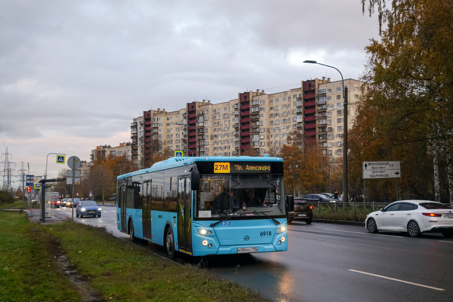 Санкт-Петербург, ЛиАЗ-5292.65 № 6918