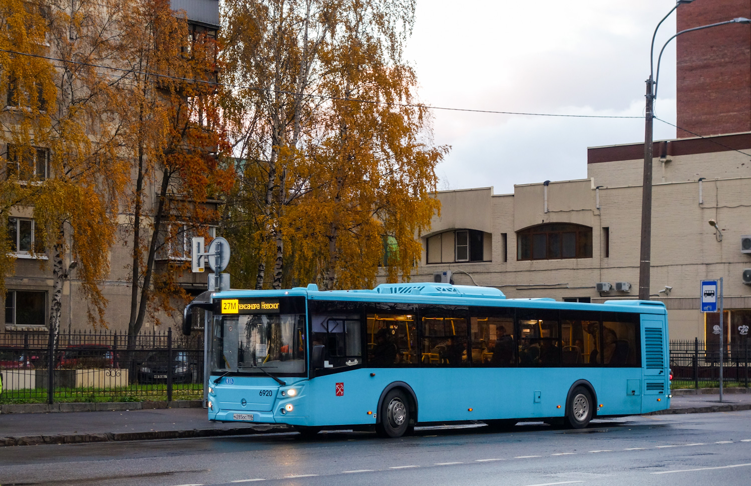 Санкт-Петербург, ЛиАЗ-5292.65 № 6920