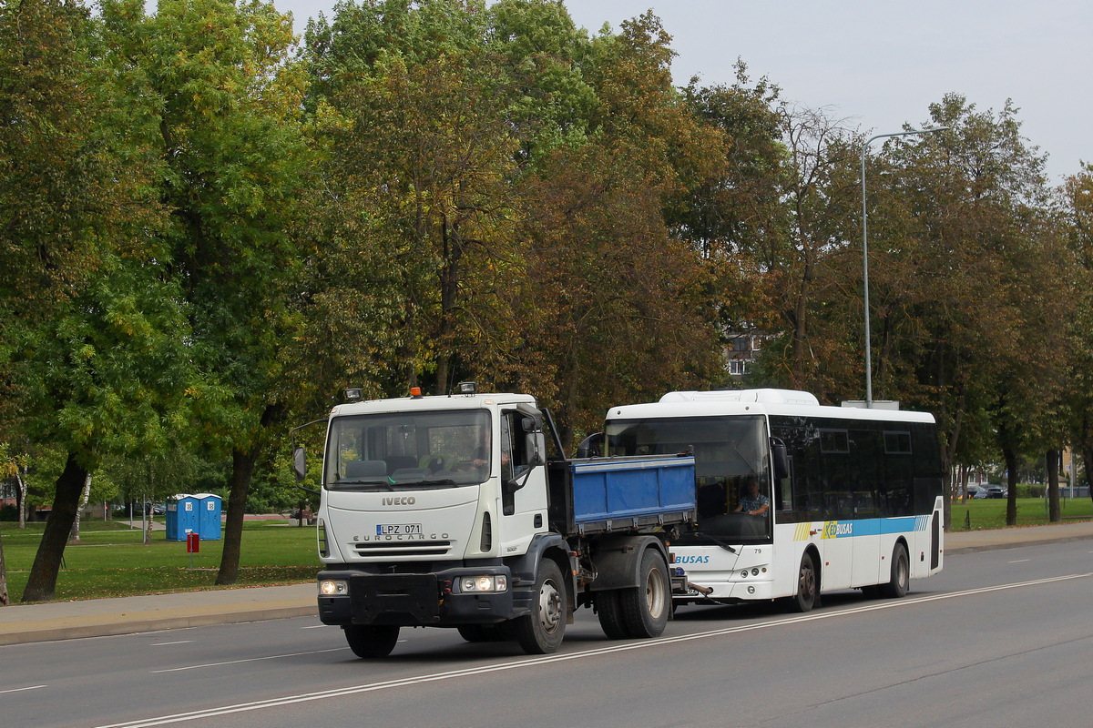 Літва — Поломанные автобусы и техпомощи