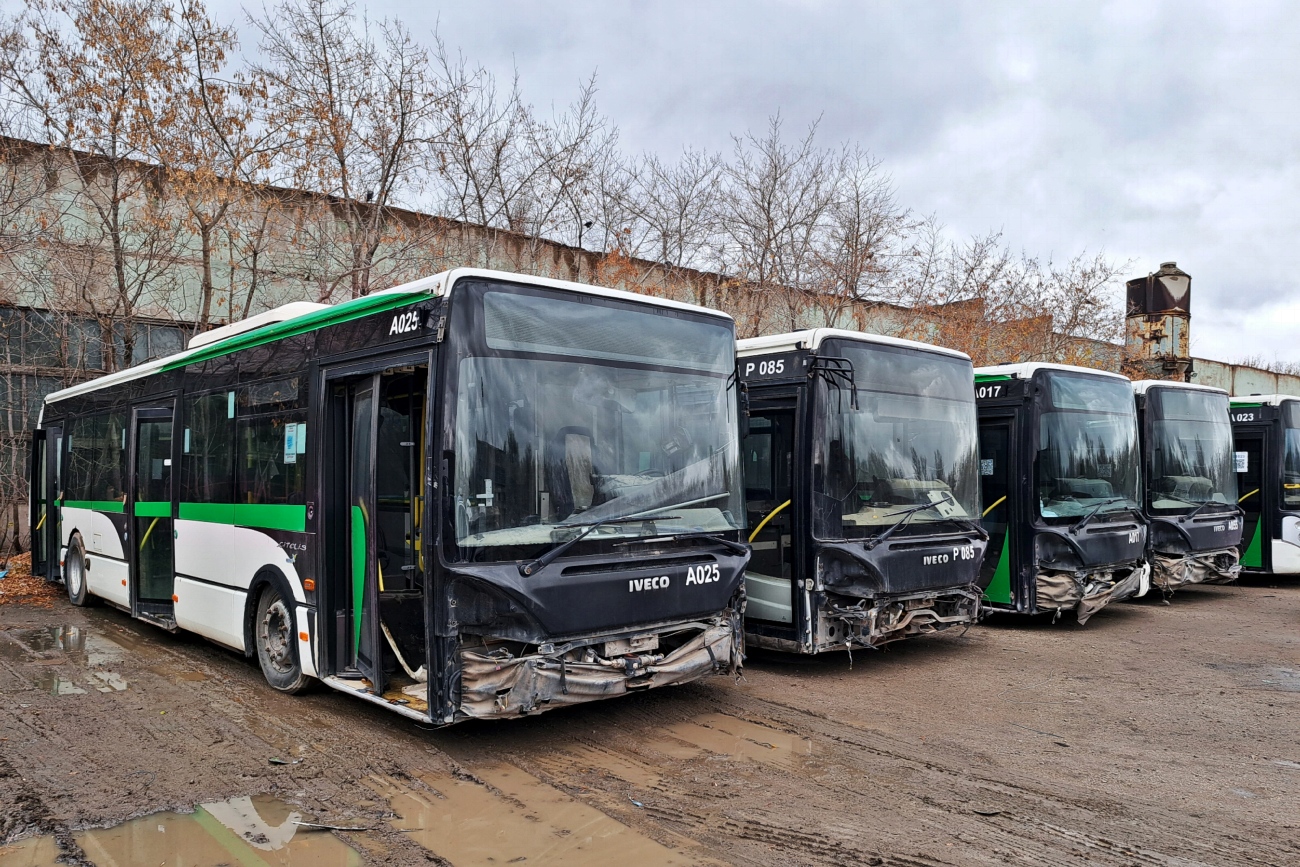 Astana, Irisbus Citelis 12M # A025; Astana — Bus depot