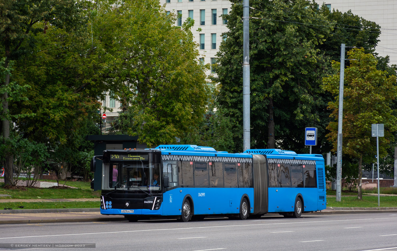 Москва, ЛиАЗ-6213.65 № 040991