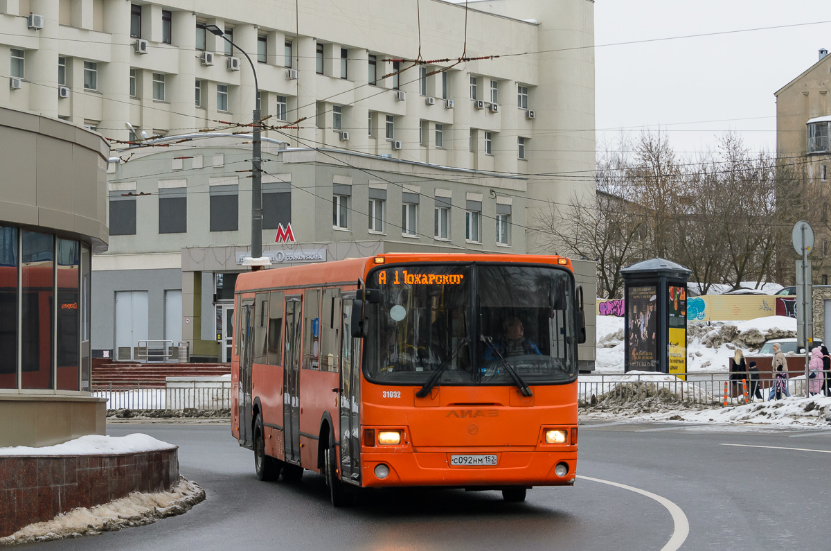 Нижегородская область, ЛиАЗ-5293.60 № 31032