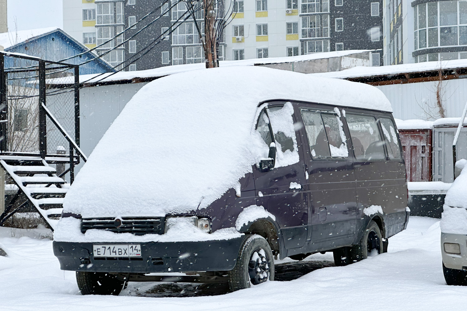 Саха (Якутия), ГАЗ-322130 (XTH, X96) № Е 714 ВХ 14